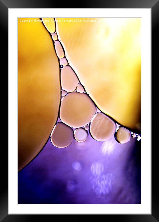 The Only Way is Up Framed Mounted Print by Abstract  Fractal Fantasy
