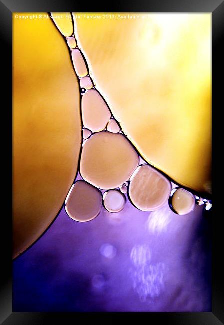 The Only Way is Up Framed Print by Abstract  Fractal Fantasy