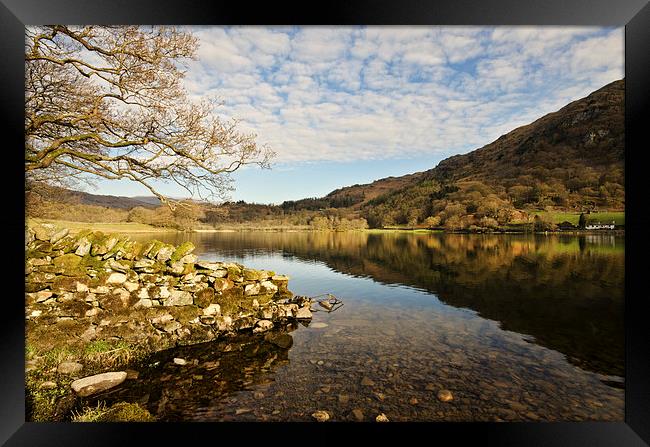 Rydal Reflections Framed Print by John Hare