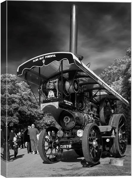 Showman`s (Traction) Engine_Reknown Canvas Print by Rob Lester