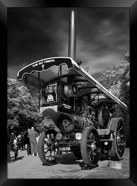 Showman`s (Traction) Engine_Reknown Framed Print by Rob Lester