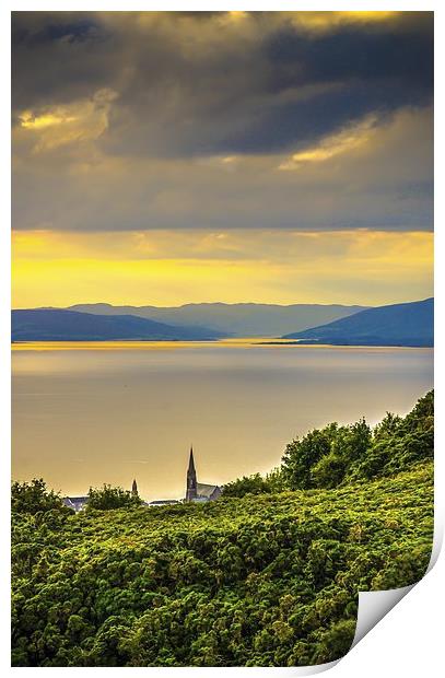 Kyles of Bute from Largs Print by Tylie Duff Photo Art