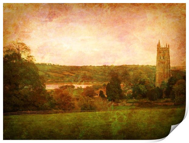 Little Church by the Lakeside. Print by Heather Goodwin