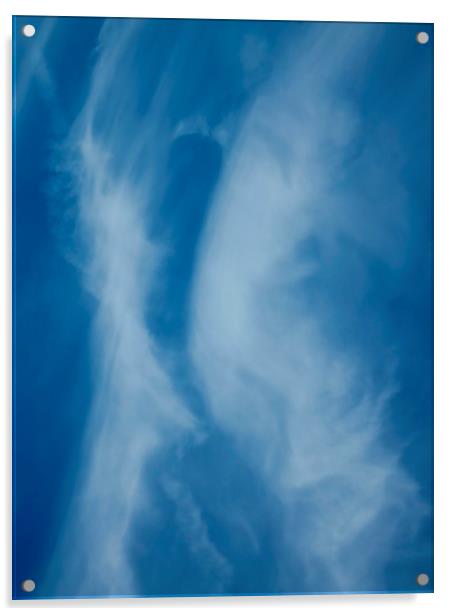The Kissing clouds Acrylic by David Pyatt
