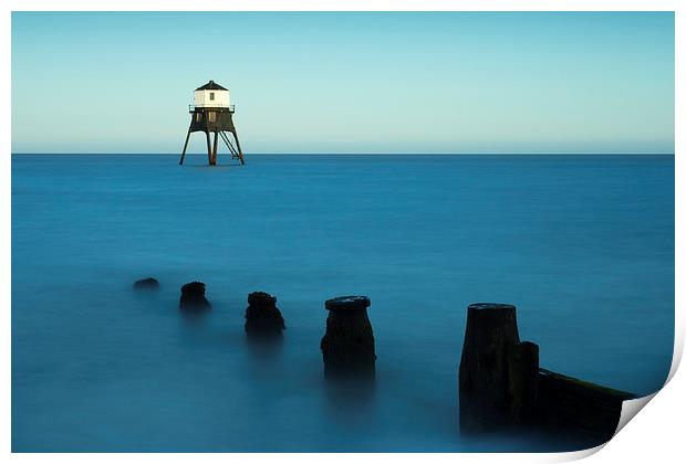 Dovercourt Lighthouse Print by Gail Sparks