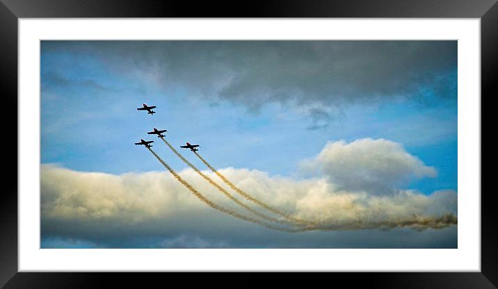The Blades Framed Mounted Print by David Martin
