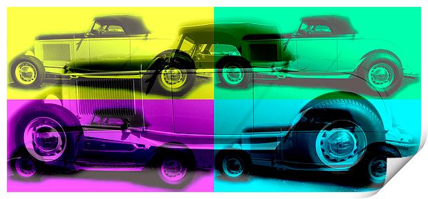 FIVE IMAGE COUPE Print by Robert Happersberg