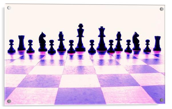 Chess Acrylic by james richmond