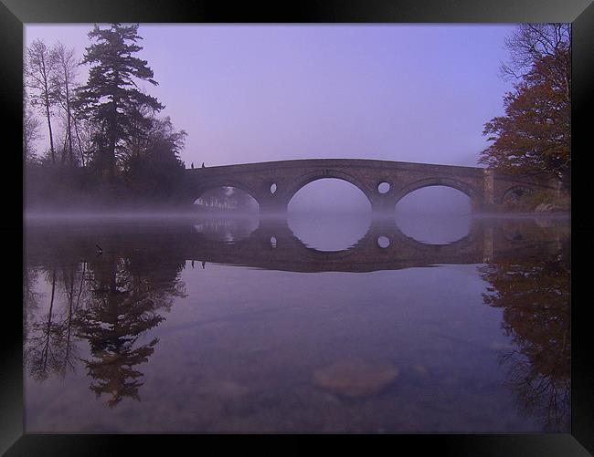 Bridge over River Tay Framed Print by Mark Pritchard
