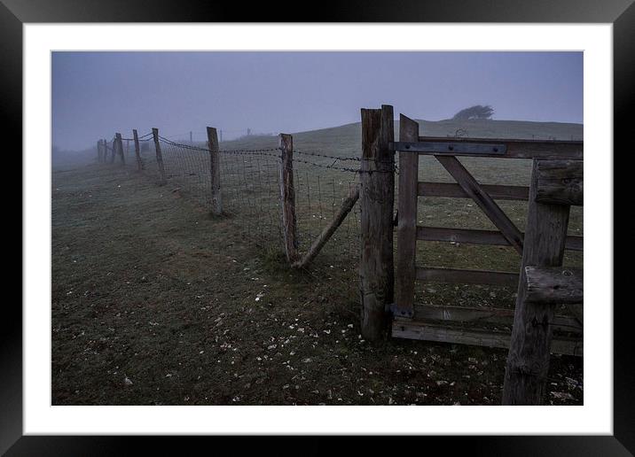 Fog Framed Mounted Print by Phil Wareham