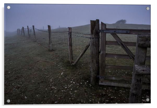 Fog Acrylic by Phil Wareham