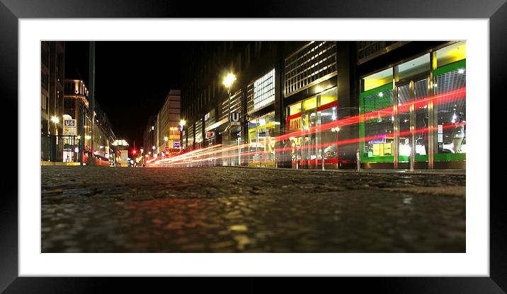Berlin Mitte Widescreen Framed Mounted Print by Dan Davidson