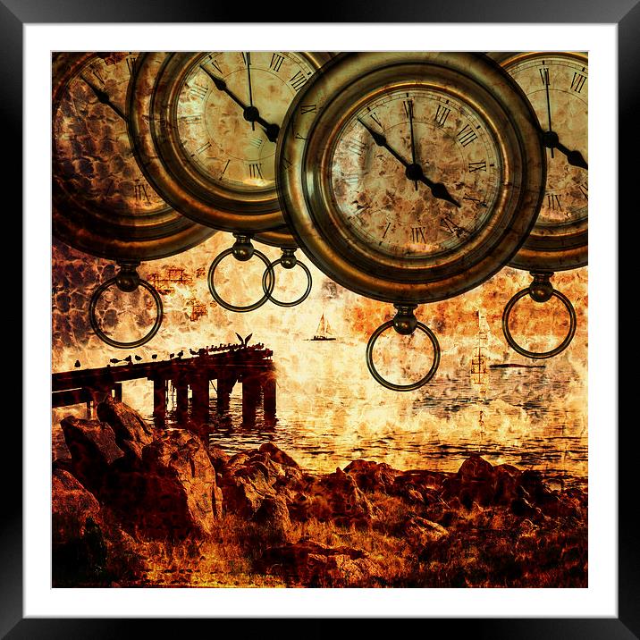 Time standing still Framed Mounted Print by olga hutsul