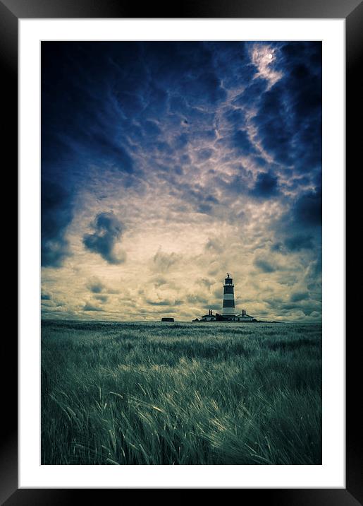 Happisburgh Lighthouse Framed Mounted Print by Gail Sparks