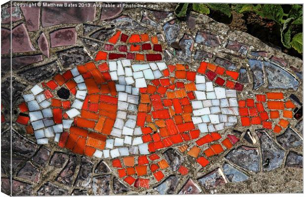 Nemo mosaic Canvas Print by Matthew Bates