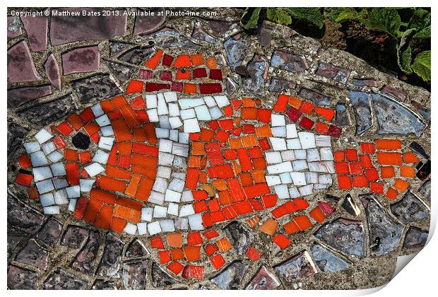 Nemo mosaic Print by Matthew Bates