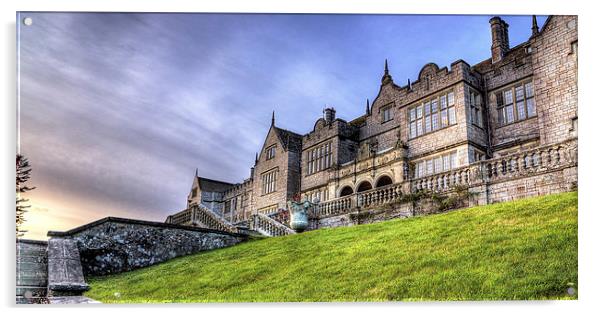Bovey Castle Acrylic by David Wilkins