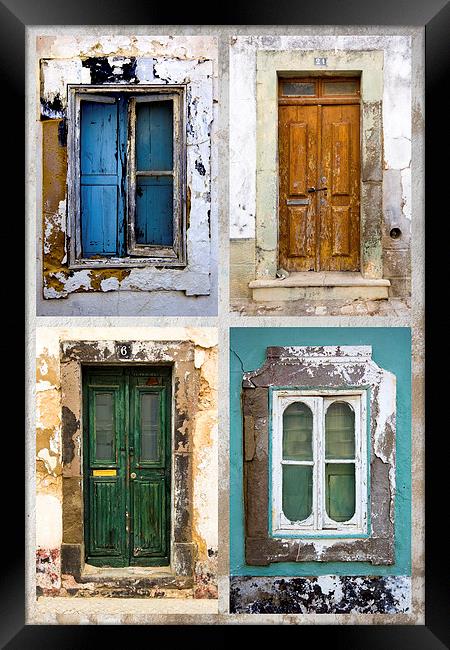 Doors and Windows Framed Print by Andrew Holland