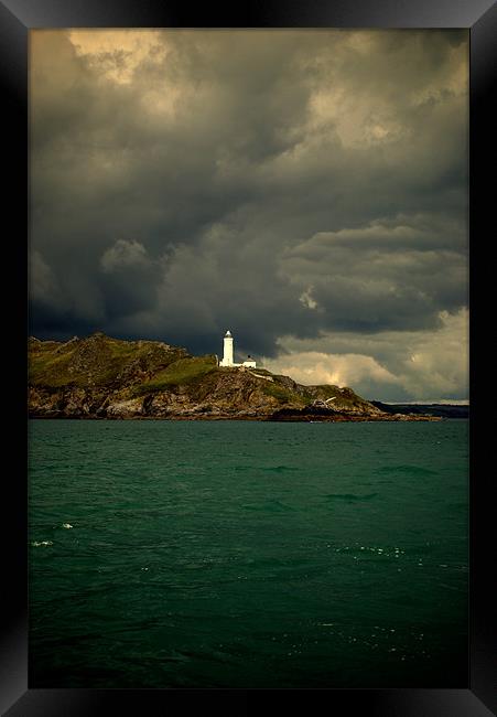 Start Point Lighthouse Framed Print by Thomas Seear