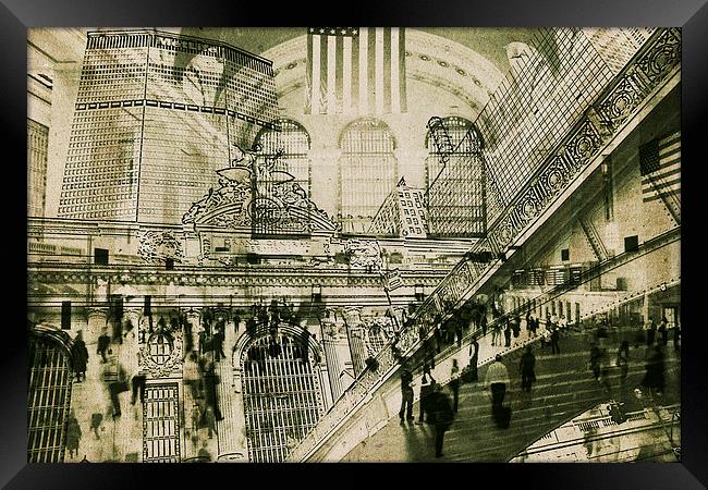 Grand Central Terminal Framed Print by olga hutsul