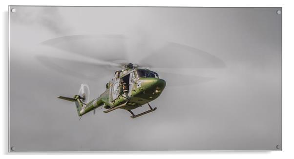 Military helicopter Acrylic by Ian Jones