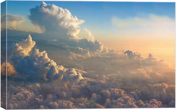 Cloud Bank Canvas Print by Mary Lane