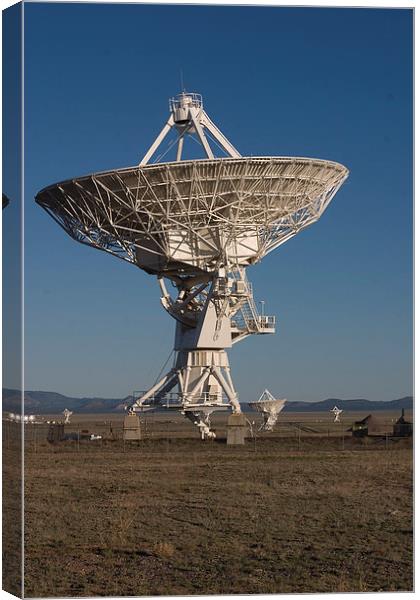 Very Large Array Canvas Print by Steven Ralser