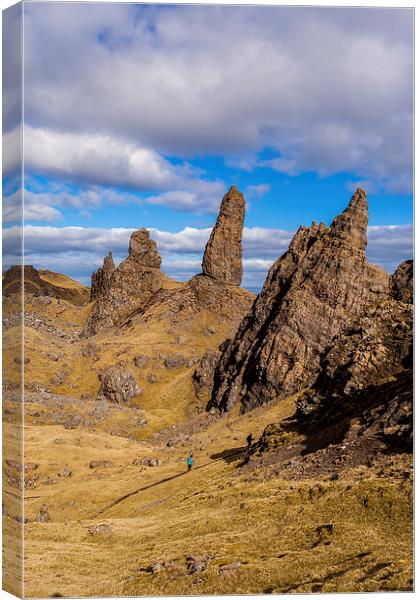 The Old Man of Storr Canvas Print by Gary Finnigan