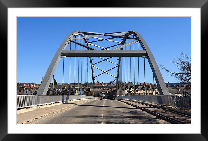 Bonar Bridge Framed Mounted Print by Gary Finnigan