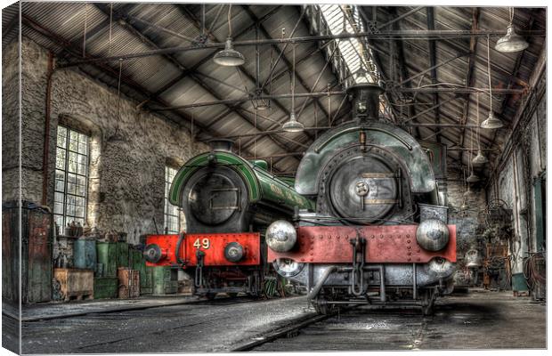 Steam Trains Canvas Print by Ray Pritchard