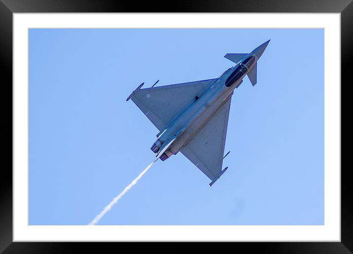 Eurofighter Typhoon Framed Mounted Print by Chris Walker