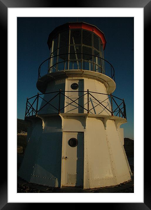 Cape Mendocino Lighthouse Framed Mounted Print by john warner