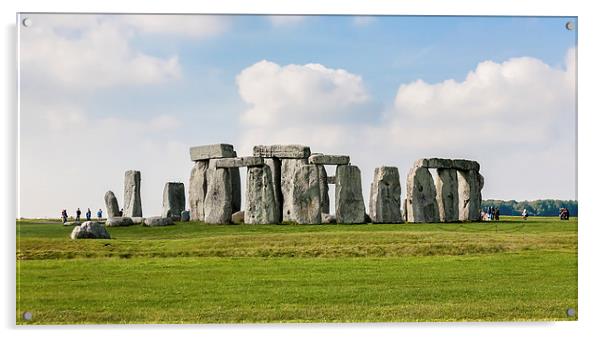 Stonehenge Acrylic by Gary Finnigan