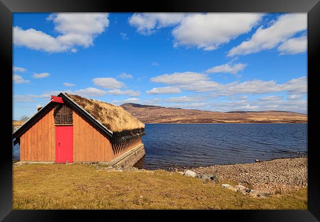 Boathouse Framed Print by Gary Finnigan