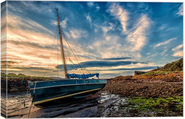 Low tide Canvas Print by Sam Smith