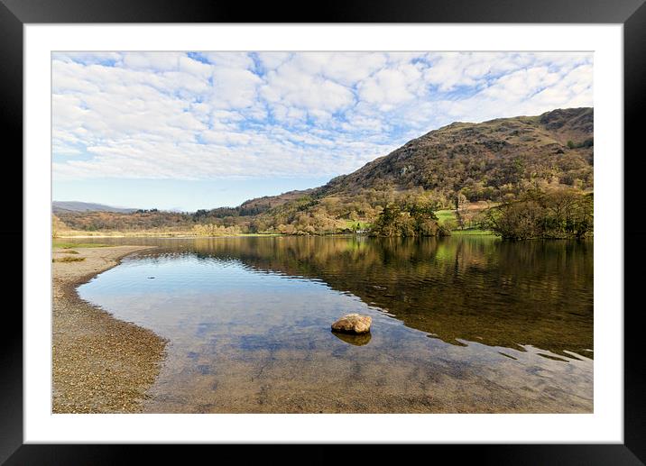 Spring At Rydal Water Framed Mounted Print by John Hare