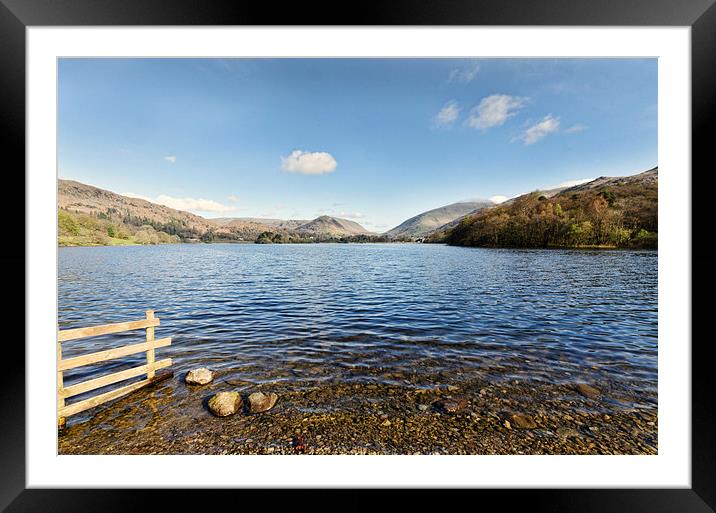 Grasmere Views Framed Mounted Print by John Hare