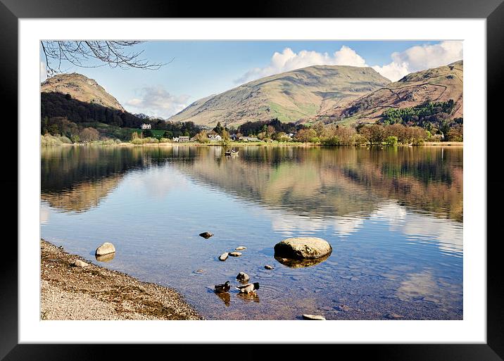 Tranquil Grasmere Framed Mounted Print by John Hare