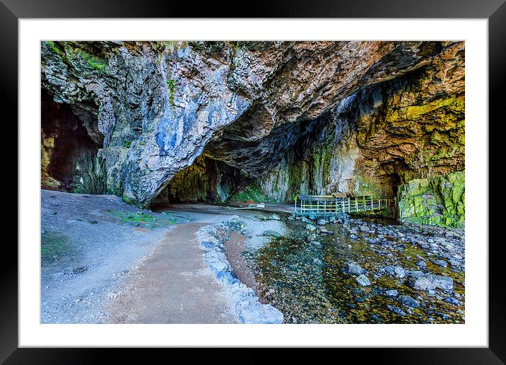 Smoo Cave, Durness Framed Mounted Print by Gary Finnigan