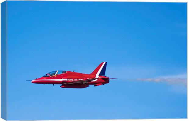 Red Arrows up Close Canvas Print by Chris Walker