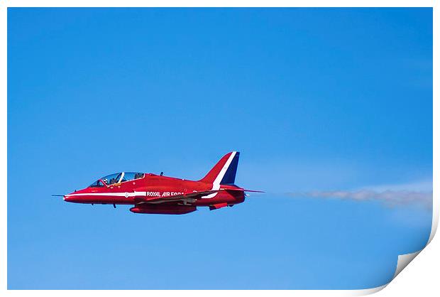 Red Arrows up Close Print by Chris Walker