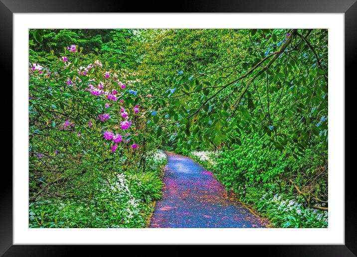 Rosshall Park Glasgow Framed Mounted Print by Tylie Duff Photo Art