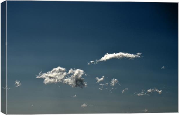 Tactile Clouds Canvas Print by Hugh Fathers