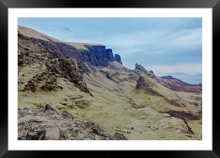 The Quiraing Framed Mounted Print by Gary Finnigan