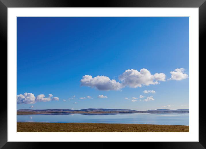 Calm water Framed Mounted Print by Gary Finnigan