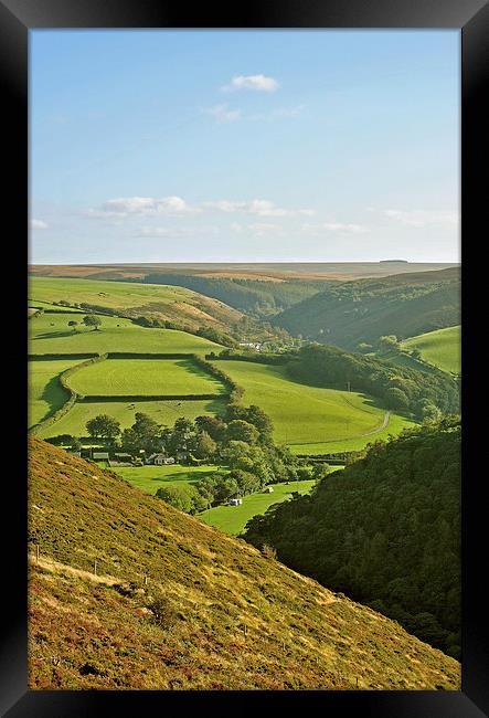 Exmoor Framed Print by graham young