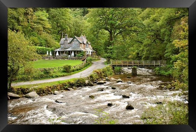 Watersmeet Tea Room Framed Print by graham young