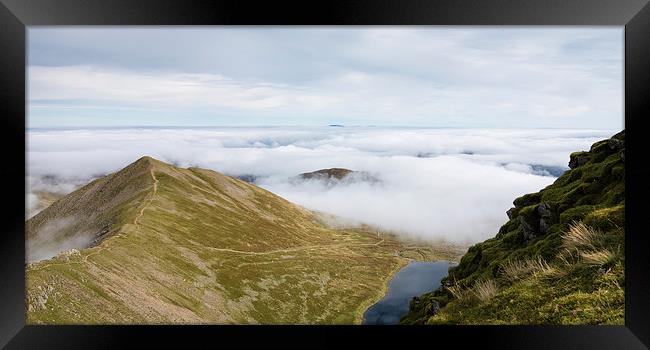 Swirral Edge Framed Print by Simon Wrigglesworth