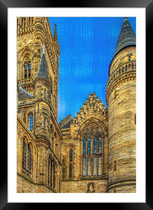 Towers and Turrets Framed Mounted Print by Tylie Duff Photo Art