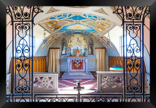The Italian Chapel Framed Print by Gary Finnigan